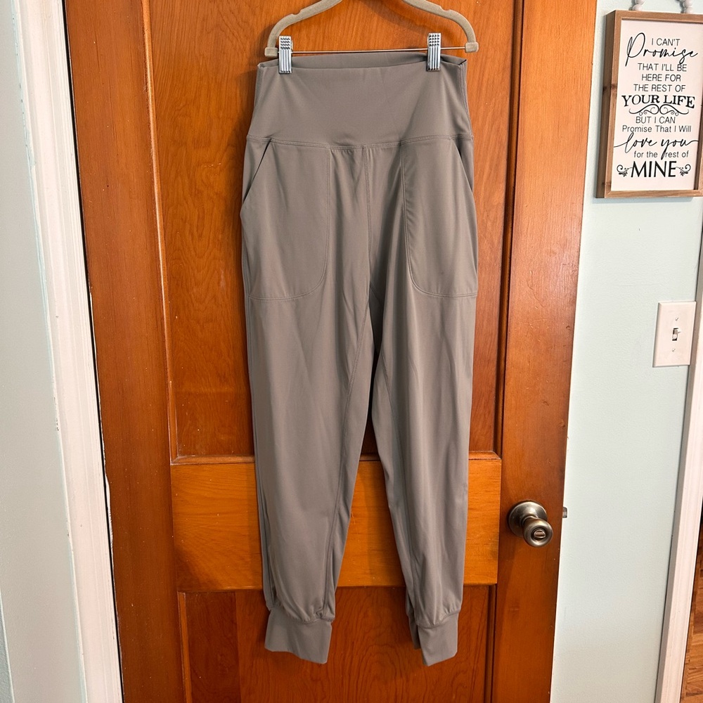 Source Unknown Taupe Track Joggers